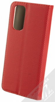 1Mcz Magnet Book flipové pouzdro pro Xiaomi Redmi Note 11 (Global version), Note 11S (Global version) červená (red) zezadu