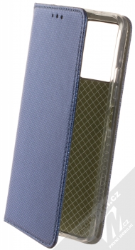 1Mcz Magnet Book flipové pouzdro pro Xiaomi Redmi Note 12 4G tmavě modrá (dark blue)