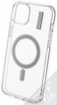 1Mcz MagSilicone TPU ochranný kryt s MagSafe pro Apple iPhone 14 Plus průhledná (transparent)