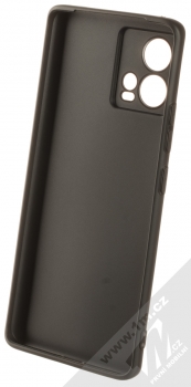 1Mcz Matt Skinny TPU ochranný silikonový kryt pro Motorola Edge 30 Fusion černá (black) zepředu