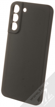 1Mcz Matt Skinny TPU ochranný silikonový kryt pro Samsung Galaxy S22 Plus 5G černá (black)