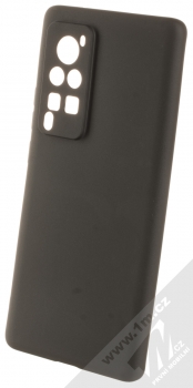 1Mcz Matt Skinny TPU ochranný silikonový kryt pro Vivo X60 Pro černá (black)