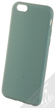 1Mcz Matt TPU ochranný silikonový kryt pro Apple iPhone 6, iPhone 6S modrošedá (gray blue)