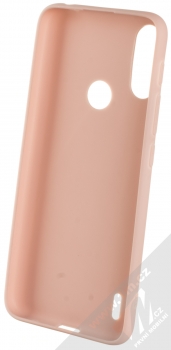 1Mcz Matt TPU ochranný silikonový kryt pro Motorola Moto E7 Power světle růžová (powder pink) zepředu