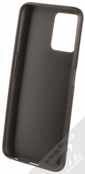 1Mcz Matt TPU ochranný silikonový kryt pro Realme 8i černá (black) zepředu