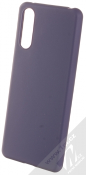 1Mcz Matt TPU ochranný silikonový kryt pro Sony Xperia 10 III tmavě modrá (dark blue)