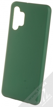 1Mcz Matt TPU ochranný silikonový kryt pro Samsung Galaxy A32 tmavě zelená (forest green)