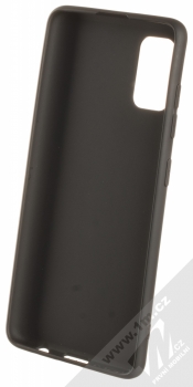 1Mcz Matt TPU ochranný silikonový kryt pro Samsung Galaxy A41 černá (black) zepředu