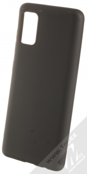 1Mcz Matt TPU ochranný silikonový kryt pro Samsung Galaxy A41 černá (black)