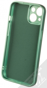 1Mcz Metallic TPU ochranný kryt pro Apple iPhone 13 zelená (green) zepředu