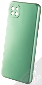 1Mcz Metallic TPU ochranný kryt pro Samsung Galaxy A22 5G zelená (green)