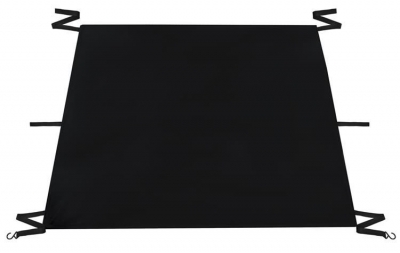 1Mcz OA4565 Ochranná plachta na čelní okno proti námraze černá (black)