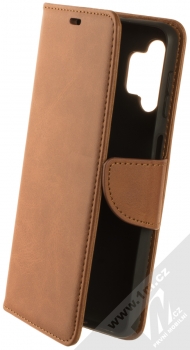 1Mcz Porter Book flipové pouzdro pro Samsung Galaxy A32 5G, Galaxy M32 5G hnědá (brown)