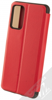 1Mcz Smart View TPU flipové pouzdro pro Samsung Galaxy A32 5G červená (red) zezadu