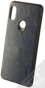 1Mcz VL-Leather TPU ochranný kryt pro Xiaomi Redmi Note 5 tmavě modrá (dark blue)