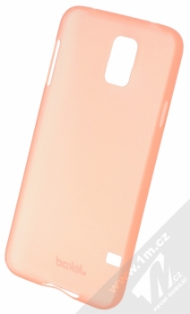 Jekod UltraThin PP Case ochranný kryt s fólií na displej pro Samsung Galaxy S5, Galaxy S5 Neo oranžová (orange) zepředu