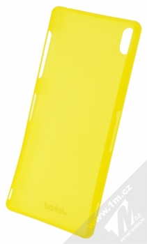 Jekod UltraThin PP Case ochranný kryt s fólií na displej pro Sony Xperia Z3, Xperia Z3 Dual žlutá (yellow) zepředu