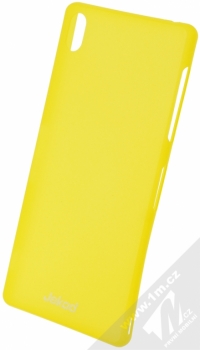 Jekod UltraThin PP Case ochranný kryt s fólií na displej pro Sony Xperia Z3, Xperia Z3 Dual žlutá (yellow)