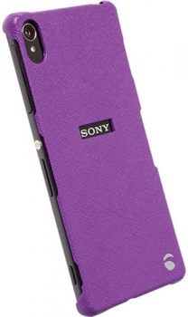 Krusell TextureCover Malmo ochranný kryt pro Sony Xperia Z3, Xperia Z3 Dual purple