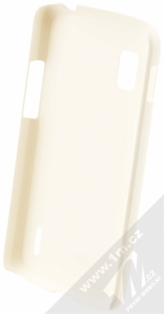 Jekod Super Cool Case zadní ochranný kryt s fólií na displej pro LG Nexus 4 bílá (white) zepředu