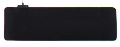 1Mcz GMS-001 podložka pod myš a klávesnici s LED svícením 80 x 30cm černá (black)