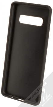 Adidas 3-Stripes Snap Case ochranný kryt pro Samsung Galaxy S10 Plus (CM1690) černá bílá (black white) zepředu