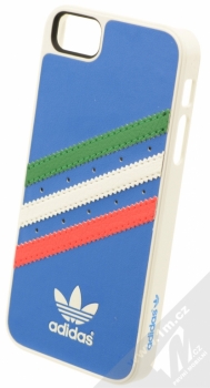 Adidas Hard Case Moulded ochranný kryt pro Apple iPhone 5, iPhone 5S, iPhone SE (B36823) modro zelená (blue green white red)