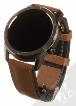Aligator Watch Pro chytré hodinky šedá (grey) hnědá kožená varianta