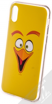 Angry Birds Žluťas 012 TPU ochranný kryt pro Apple iPhone X, iPhone XS žlutá (yellow)