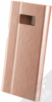 Beeyo Book Grande flipové pouzdro pro Samsung Galaxy S8 růžově zlatá (rose gold) zezadu