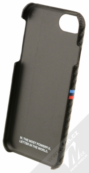 BMW M Carbon Hard Case ochranný kryt pro Apple iPhone 7 (BMHCP7MSSCA) černá (carbon black) zepředu