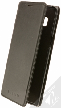 Bugatti Parigi Full Grain Leather Booklet Case flipové pouzdro z pravé kůže pro Samsung Galaxy Note 8 černá (black)