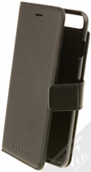 Bugatti Zurigo Full Grain Leather Booklet Case flipové pouzdro z pravé kůže pro Apple iPhone 7 Plus, iPhone 8 Plus černá (black)
