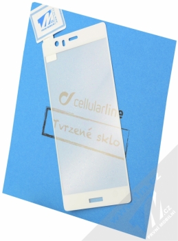 CellularLine Second Glass Capsule ochranné tvrzené sklo na kompletní displej pro Huawei P9 plus bílá (white)