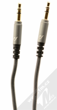 CellularLine Aux Audio Strong audio kabel s jack 3,5mm konektory černá (black)