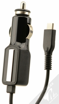 CellularLine Car Charger Ultra nabíječka do auta s USB Type-C konektorem pro mobilní telefon, mobil, smartphone černá (black)