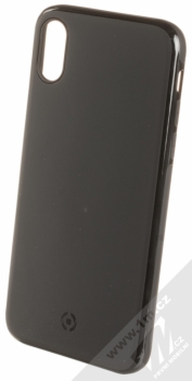 Celly Ghost Skin ochranný kryt podporující magnetické držáky pro Apple iPhone X černá (black)