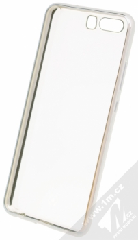 Celly Laser TPU ochranný kryt pro Huawei P10 stříbrná (silver) zepředu