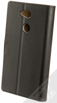 Celly Wally kožené pouzdro pro Sony Xperia L2 černá (black) zezadu
