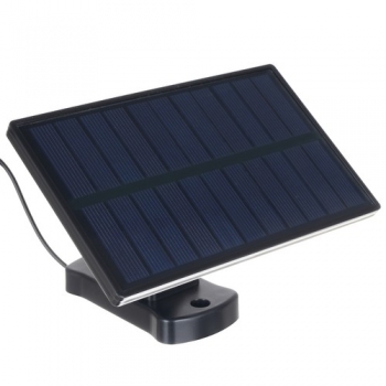 1Mcz JD2959A Solární lampa s externím panelem, ovladačem a senzorem pohybu 171x LED černá (black)