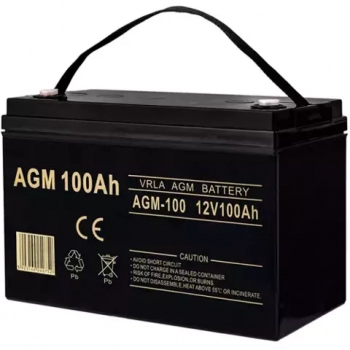 Volt VRLA AGM 12V 100Ah baterie černá (black)