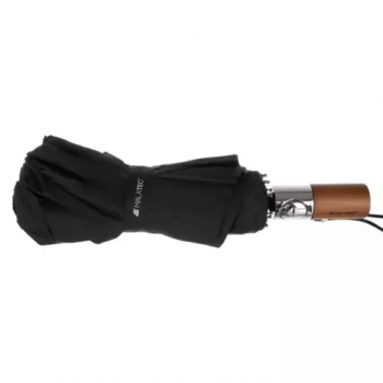1Mcz Deštník skládací, rovný, 12 drátový, 105 x 62 cm černá (black)
