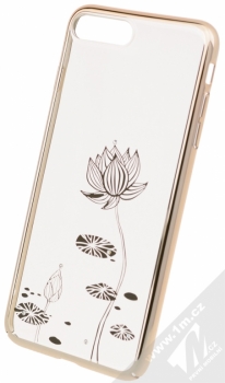 Devia Crystal Lotus ochranný kryt pro Apple iPhone 7 Plus zlatá (champagne gold)