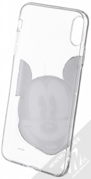 Disney Mickey Mouse 004 TPU ochranný silikonový kryt s motivem pro Apple iPhone XS Max průhledná (transparent) zepředu