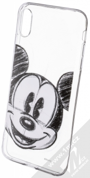 Disney Mickey Mouse 004 TPU ochranný silikonový kryt s motivem pro Apple iPhone XS Max průhledná (transparent)