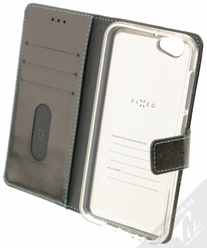 Fixed Opus flipové pouzdro pro HTC One A9s černá (black) otevřené