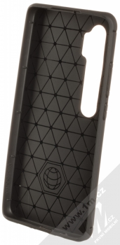 Forcell Carbon ochranný kryt pro Xiaomi Mi Note 10, Mi Note 10 Pro černá (black) zepředu