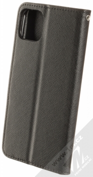 Forcell Fancy Book flipové pouzdro pro Apple iPhone 11 Pro Max černá (black) zezadu
