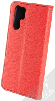 Forcell Fancy Book flipové pouzdro pro Huawei P30 Pro červená modrá (red blue) zezadu