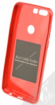 Forcell Jelly Case TPU ochranný silikonový kryt pro Honor 8 červená (red) zepředu